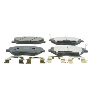 FRONT PAD KIT (WITH ANTI SQUEAL SHIM, WITH BRACKETS)